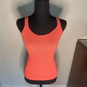 Daisy Fuentes Vibrant Coral Tank Top